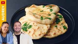 Cheese naan  Feat Nacer  Égerie Cuisine Lidl  Lidl Cuisine [upl. by Lyrej333]