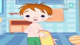 After A Bath  English Animated Nursery Rhymes amp Songs For Kids [upl. by Klatt350]