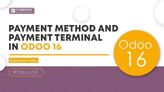 How to Configure Payment Method amp Payment Terminal in Odoo 16 PoS  Odoo 16 Functional Tutorial [upl. by Mclaurin]