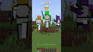 How To Escape Traps at Every Age in Minecraft shorts meme memes [upl. by Catharine]