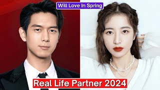 Li Xian And Zhou Yutong Will Love In Spring Real Life Partner 2024 [upl. by Jew]