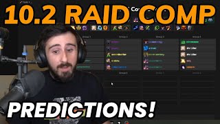 102 Raid Comp Predictions RWF Specs amp Meta [upl. by Immij]