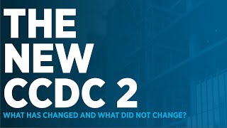 The New CCDC2 Lump Sum Contract What Has Changed and What did Not Change [upl. by Anitsenre]