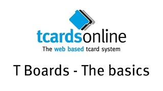 T Cards Online  T Boards The Basics [upl. by Celine]