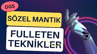 Sözel Mantık Fulleten Teknikler [upl. by Lauro178]