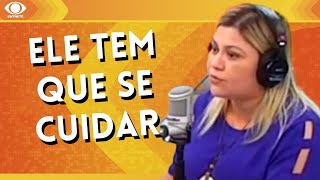 Vidente Lene Sensitiva prevê infarto de Boninho durante o BBB 24  Estação Band FM [upl. by Billy]