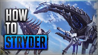 STRYDER HOW TO Everything You Need To Know  New Genesis 2 DLC  Ark Survival Evolved [upl. by Suirtimed]