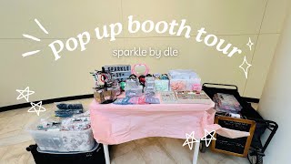 Tour of my first pop up booth after the summer break and let’s chit chat  Sparkle by DLE [upl. by Belden]