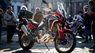 quotHonda CFR1100L Africa Twin Review  A legendary Adventure Bike [upl. by Norvell]