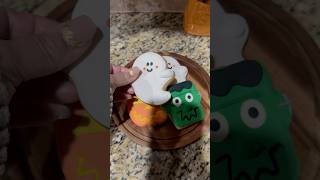 Halloween cookies🎃👻 Galletas de Halloween🎃👻 asmrsounds halloween satisfying [upl. by Suolkcin44]