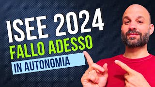 ISEE 2024 il TUTORIAL DEFINITIVO per compilarlo in modo VELOCE e PRATICO isee2024 inps tutorial [upl. by Honna508]