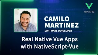 Real Native Vue Apps with NativeScriptVue  VueConf US 2024 [upl. by Amehsat957]