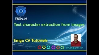 Emgucv  17 Text character extraction from images [upl. by Marj]