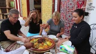 Moroccan Cooking Class Couscous [upl. by Guttery184]