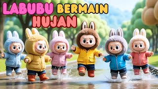 LAGU LABUBU BERMAIN HUJAN  LAGU ANAK INDONESIA labubu laguanakindonesia laguedukasi [upl. by Refiffej]