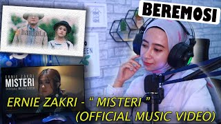 Ernie Zakri  Misteri OST Dian  Official Music Video  Reaction [upl. by Tijnar]