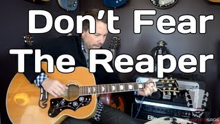 Dont Fear the Reaper by Blue Oyster Cult  Free Guitar Lesson [upl. by Scarlett392]