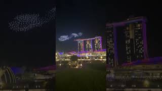 Singapore marina bay sands magic laser light [upl. by Kenna]