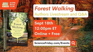 Forest Walking Authors Livestream and QampA  SciFriBookClub [upl. by Ebenezer]