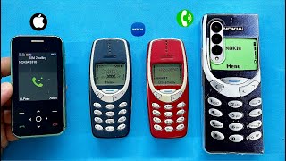 Three Nokia 3310 Vibration amp Incoming Call  Outgoing Call i18Pro [upl. by Siouxie]