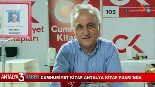 Cumhuriyet Kitap Antalya Kitap Fuarında [upl. by Anitnatsnok962]