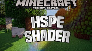 HSPE SHADER  BEST MCPE SHADERS FOR 116115114 [upl. by Noside436]