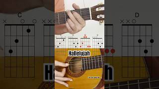 Hallelujah guitar and singing cover with chords [upl. by Reyaht]