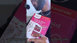 Upgrade your box cake amp don’t share  red velvet cupcakes shortvideo baking viralvideo rant [upl. by Faxen]