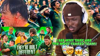 🔥😱😱REACTING TO THE MOST FEARED RUGBY TEAM🔥🔥 THE SOUTH AFRICAN RUGBY TEAM IS RIDICULOUS😱🔥🔥 [upl. by Lawlor]