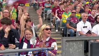 Galway vs Donegal All Ireland Semi Final 2024 Last 20 mins [upl. by Arik665]