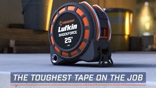 Crescent  Lufkin  Shockforce™  The toughest tape on the job [upl. by Gaither]