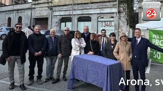 Arona svolto consiglio comunale urgente per votazione acquisto immobile di via Torino [upl. by Artima]