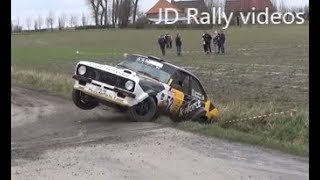 Rallysprint Moorslede 2018 crash and mistakes [upl. by Enomor325]