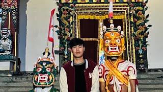 Lama Dance  གིང་ཆེན། Rigon Tashi choeling monastery 🇳🇵 [upl. by Anitac142]