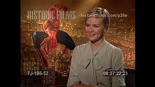 SpiderMan 2 Kirsten Dunst Interview Press Junket 2004 [upl. by Auguste]