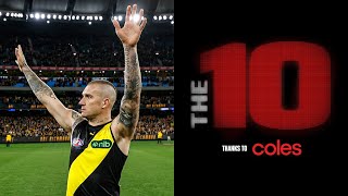 The 10 BEST MOMENTS from round 14  AFL [upl. by Tterej]