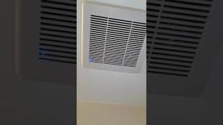 Overview of a Bathroom Exhaust Fan With Built in Humidity Sensor [upl. by Annej]