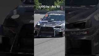 1100 hp Evo 10 🔊 8500 rpm hillclimb mitsubishi bergrennen short [upl. by Chrystal]