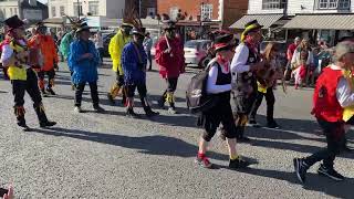 Procession at Tenterden folk festival 5th October 2024 outside the White lion in Tenterden at 3pm [upl. by Wester]