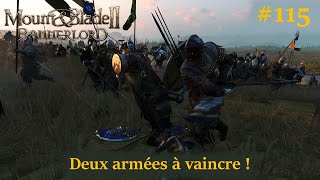 Deux armées à vaincre  Mount and Blade II  Bannerlord [upl. by Annoval]