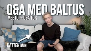 GULLSNUTTEN  USA TUR  QampA med Baltus [upl. by Benisch]