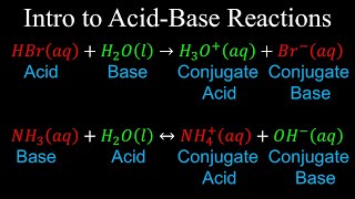 Intro to AcidBase Reactions BronstedLowry  Chemistry [upl. by Rebane690]