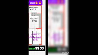 60 gaj plot Home design l 60 gaj ka makan l 60 gaj House l shorts viralvideo l 2027 house plan🔥🔥🔥 [upl. by Allegna]