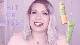 Pixi Skintreats Review amp Skincare Routine  Violet Sunday 💜 [upl. by Shanan250]