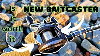 I BOUGHT My First Baitcaster First Cast [upl. by Illyes]