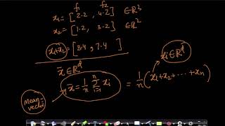 Mean of a data matrix Dimensionality reduction and visualization Lecture 6 Applied AI Course [upl. by Ira28]