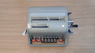 Facit C113 Mechanical Calculator [upl. by Maximilian]