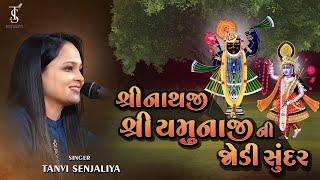 શ્રીનાથજી શ્રી યમુનાજી  Shreenathji Shree Yamunaji Jodi Sundar  Tanvi senjaliya [upl. by Balfore]