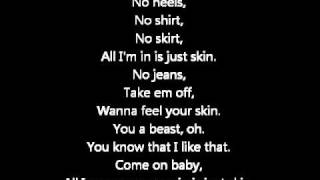 Skin  Rihanna Lyrics [upl. by Neeneg]