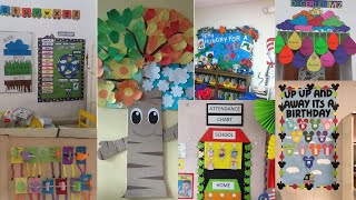 Preschool decoration ideaseasy Classroom decoration designWall decoration ideasdoor decoration [upl. by Ellegna]